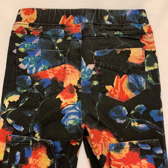 i Jeans By Buffalo Flower Print Jeans - Picture 2 of 4
